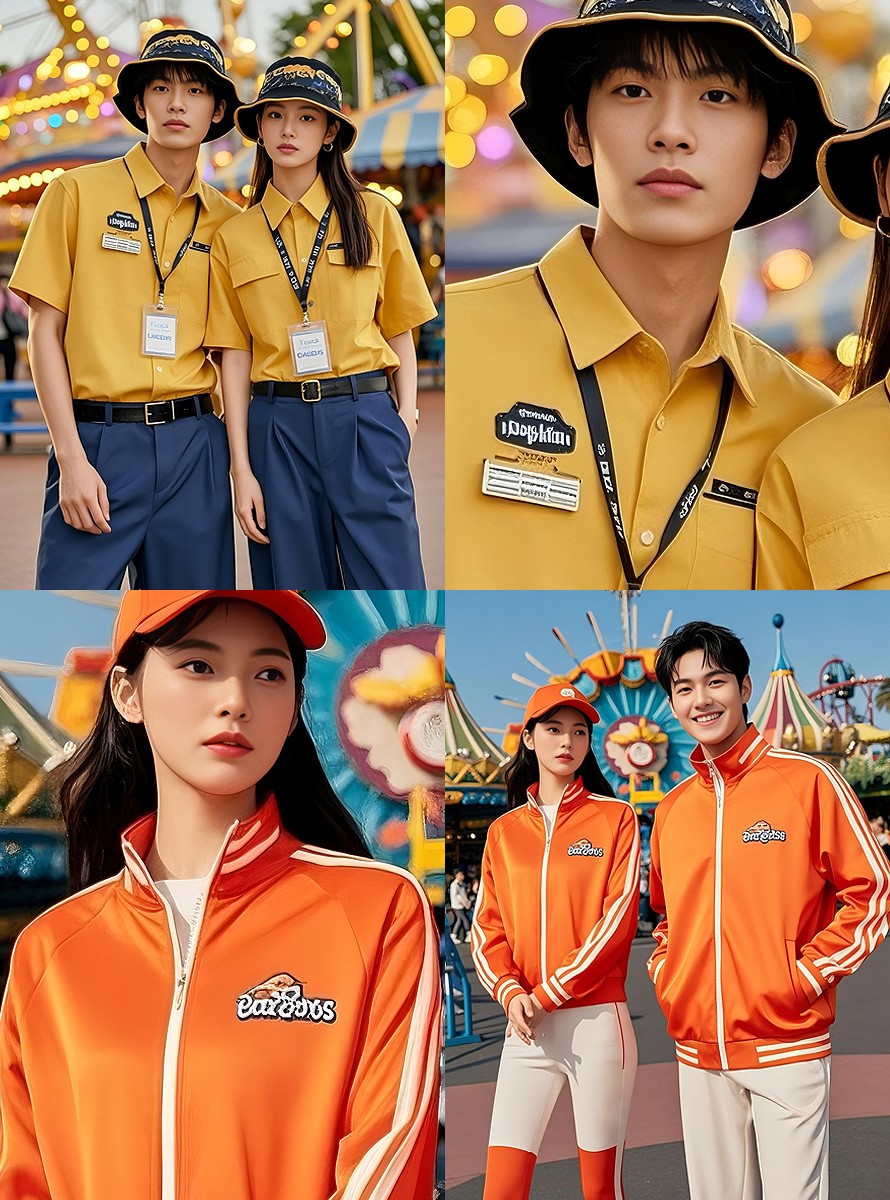 文旅產(chǎn)業(yè)工作服設(shè)計(jì)方案-主題樂(lè)園員工制服圖鑒