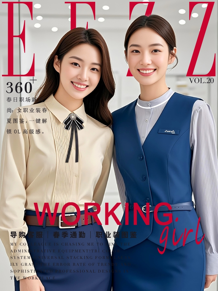春日職場(chǎng)新風(fēng)尚：360款女職業(yè)裝春夏圖鑒