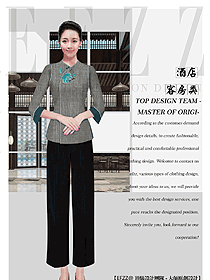 客房服務(wù)員制服設(shè)計圖656