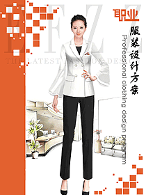 新款女秋冬職業(yè)裝制服設計圖1717