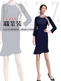 原創(chuàng)制服設(shè)計女職業(yè)裝夏裝款式圖952