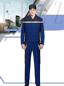 原創(chuàng)制服設(shè)計(jì)春秋工程服款式設(shè)計(jì)圖1254