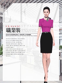 女職業裝短袖襯衫設計圖399