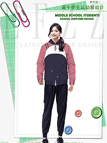 原創(chuàng)制服設(shè)計女款學生服校服款式圖163