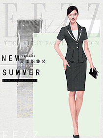 女職業(yè)裝夏裝制服設(shè)計圖1147