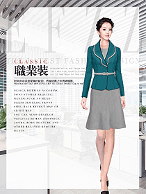 OL通勤裝女秋冬職業(yè)裝設(shè)計(jì)圖2032