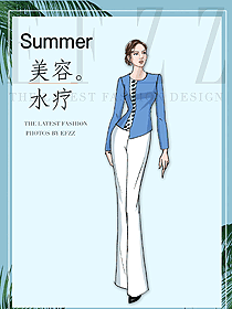 新款按摩技師服款式設計圖1500