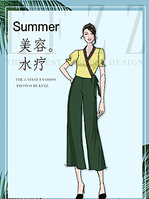 原創制服設計按摩技師服裝設計圖1509