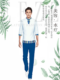養(yǎng)生會(huì)所服務(wù)生制服設(shè)計(jì)圖918