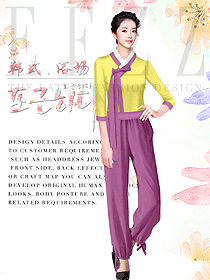 原創(chuàng)設(shè)計(jì)會所服務(wù)生制服設(shè)計(jì)圖946