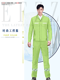 時尚夾克款工裝制服男裝設計圖1336