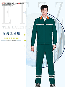 春秋款防靜電工程服設(shè)計效果圖1339