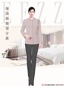 酒店餐飲清潔員工制服設(shè)計圖366