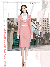 時(shí)尚女職業(yè)裝套裝原畫設(shè)計(jì)定制款