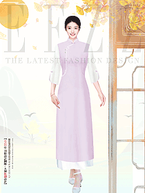 宴會廳旗袍款服務(wù)生制服設(shè)計效果圖