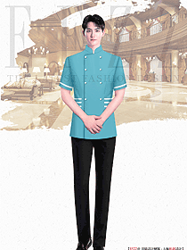 旅游度假區(qū)星級(jí)酒店行李生員工制服定制設(shè)計(jì)圖