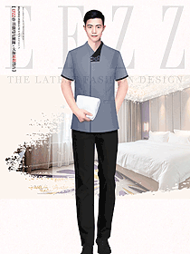 星級(jí)酒店客房服務(wù)生定制制服設(shè)計(jì)圖