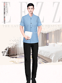 星級(jí)酒店標(biāo)準(zhǔn)客房服務(wù)員制服定制設(shè)計(jì)