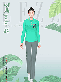 女士長袖辦公職場T恤diy印字團體聚會班服設(shè)計