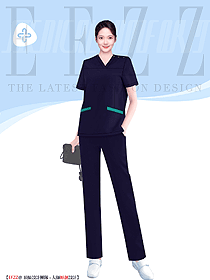 短袖醫(yī)生護(hù)士服美容服分體套裝女款洗手服