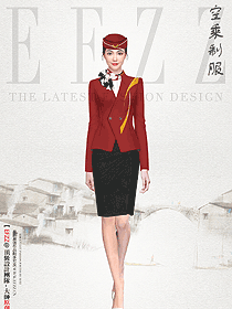 御姐型空姐制服設計你喜歡嗎