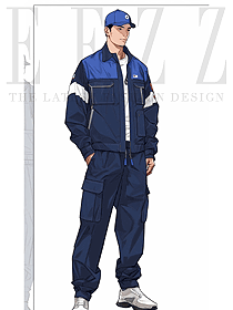 多口袋工作服套裝耐磨勞保服多功能工裝