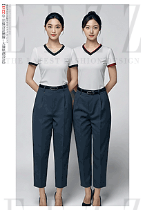 企業(yè)速干文化衫V領(lǐng)工裝女款短袖夏裝