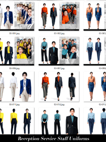 高端物業管理接待工作服定制-案場品牌形象升級案例