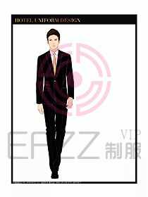 酒店大堂經(jīng)理服務(wù)制服設(shè)計631