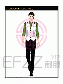 夜總會(huì)KTV服務(wù)員制服設(shè)計(jì)圖500