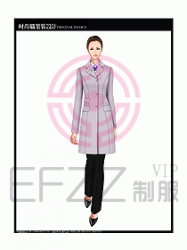 女職業(yè)裝OL大衣設計圖141