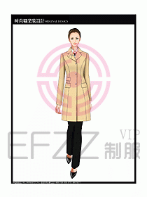 女職業(yè)裝OL大衣設(shè)計(jì)圖142