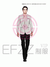 男職業(yè)裝西服設計圖313
