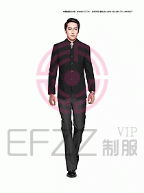 男職業裝西服設計圖339