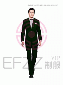 男職業(yè)裝西服設(shè)計(jì)圖355