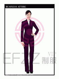 空姐職業(yè)服裝設(shè)計(jì)效果圖436