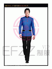 酒店餐飲服務(wù)員制服設(shè)計(jì)圖1334