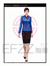 酒店餐飲服務(wù)員制服設(shè)計圖1341
