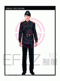 獵裝保安服設(shè)計服裝圖264