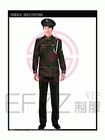 獵裝保安服設(shè)計(jì)服裝圖276