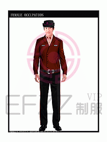 獵裝保安服設計服裝圖282