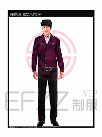獵裝保安服設(shè)計服裝圖281