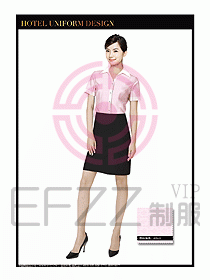 SPA休閑會所服務(wù)員制服設(shè)計340