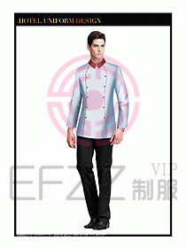 酒店廚師服裝設計圖265