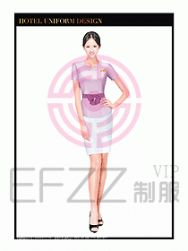 SPA按摩技師制服設(shè)計圖849