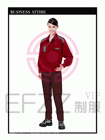 春秋款工程服服裝設計圖855