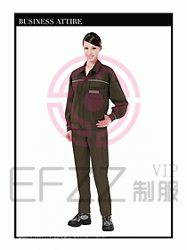 春秋款工程服服裝設計圖873