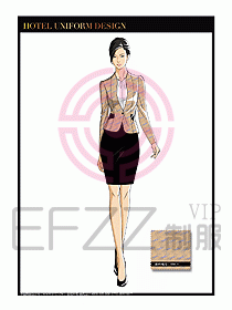 桑拿水療會(huì)所前臺(tái)服務(wù)員制服226