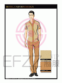 SPA按摩技師制服設(shè)計(jì)圖955