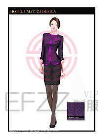 酒店西餐服務(wù)員制服設(shè)計(jì)983